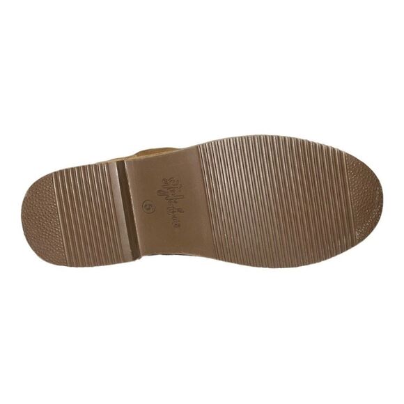 Style & Co Womens Kaii Cold-Weather Ankle Booties Suede Chestnut Brown 5M New - Picture 7 of 9